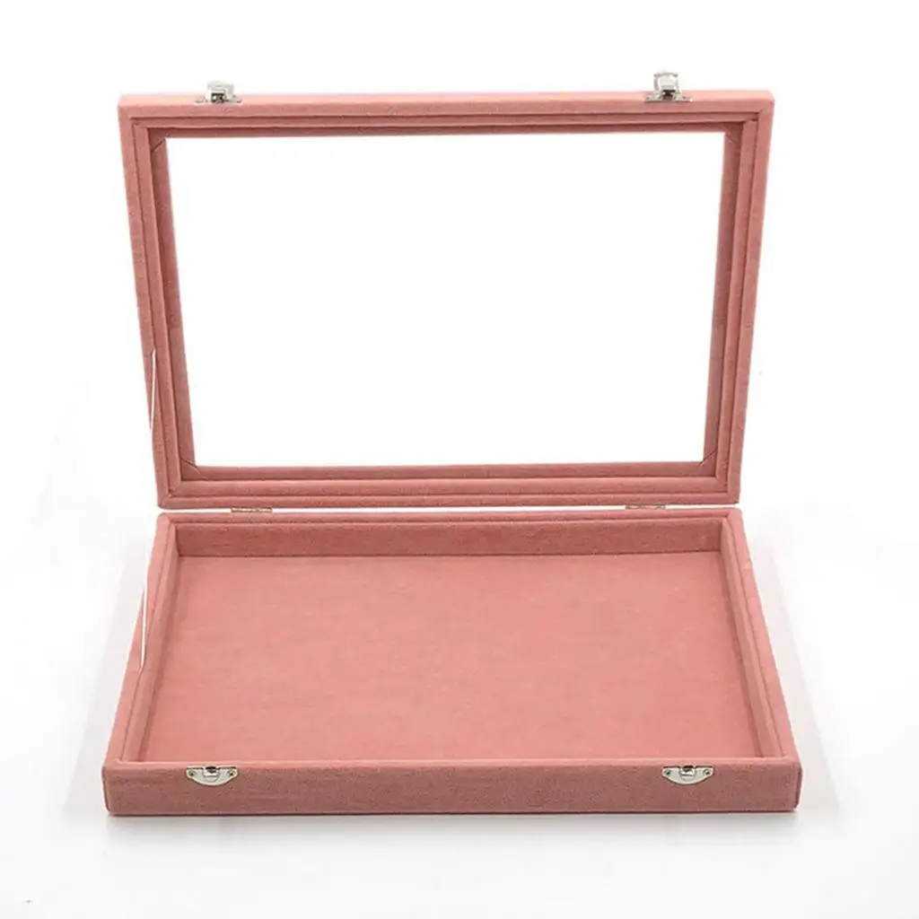 قلادة القرط عرض المجوهرات المنظم صندوق صينية عرض حامل كبير 1 #2