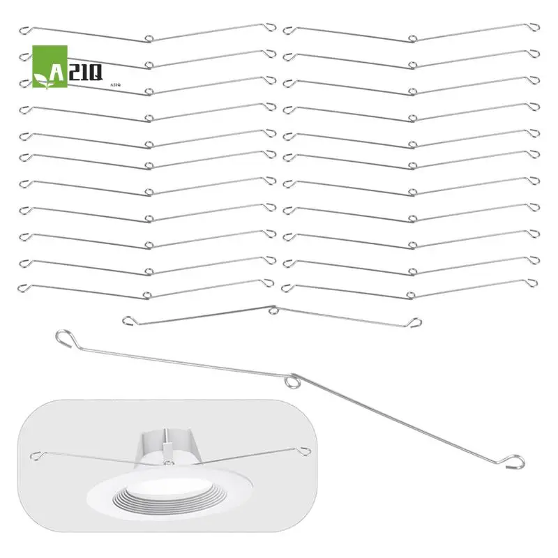 

A21Q -24Pcs Recessed Lighting Springs Clips Recessed Lighting Torsion Spring Clips For Recessed Lighting Accessories