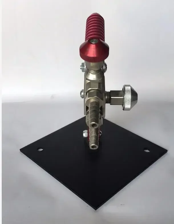 1  Nortel Lantern Glass Small Red Fire Gun Burner Spitfire Head Machine Spray Lamp