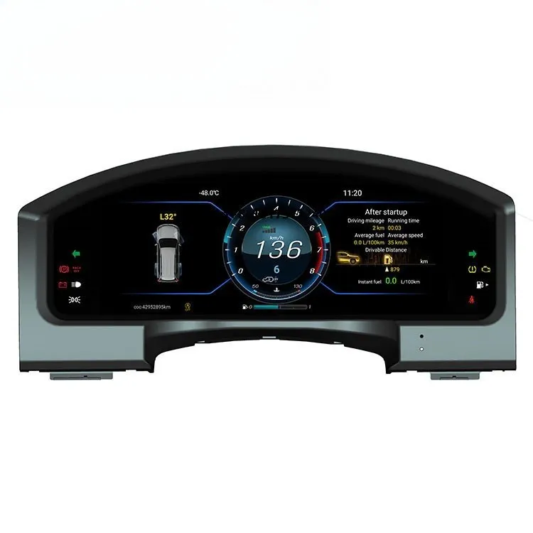 

Android System Car Digital Speedometer Instrument Cluster for Land Cruiser Car Dashboard Lcd Display
