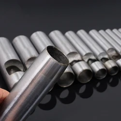 1piece 45# Steel Rivets punch tool single cap snap rivet punch setter hand tool Steel spike studs for leather craft garment