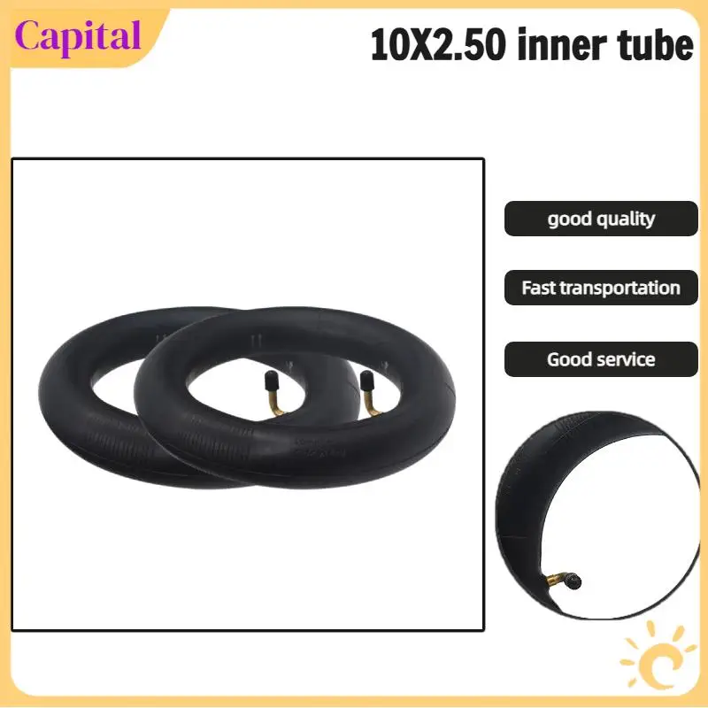 10X2.5 Inner Tube Butyl Rubber for Electric Skateboard Small Folding Car Tire Inner Tube