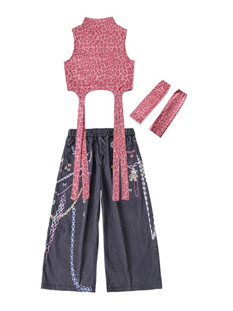 nuovi-vestiti-per-danza-jazz-per-bambini-top-leopardati-senza-maniche-pantaloni-larghi-abbigliamento-hip-hop-kpop-abiti-da-palcoscenico-y2k-bl19717