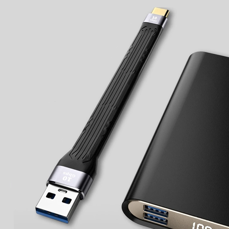 قصير نوع C إلى نوع C/USB كبل شحن سريع فريد F-PC كابل شحن سريع خط لبنك الطاقة المحمول وغيرها