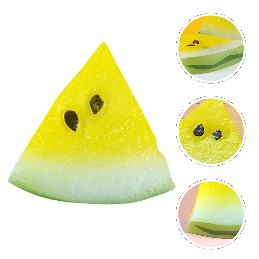 

6Pcs Fake Mini Fruits Vivid Colors Realistic Look Mini House Ornaments Miniature Fruits House Food Model Miniature Decor