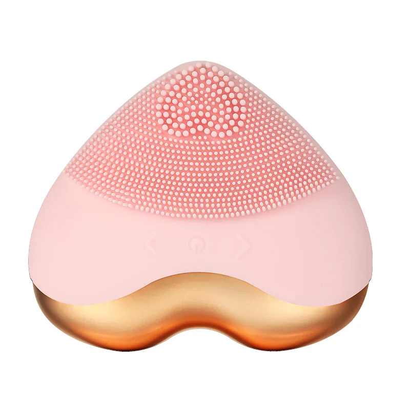 Silicone Cleanser Electric Face Wash Machine Cleaning Brush Pore Introducer Vibration Massager Cleansing Brush