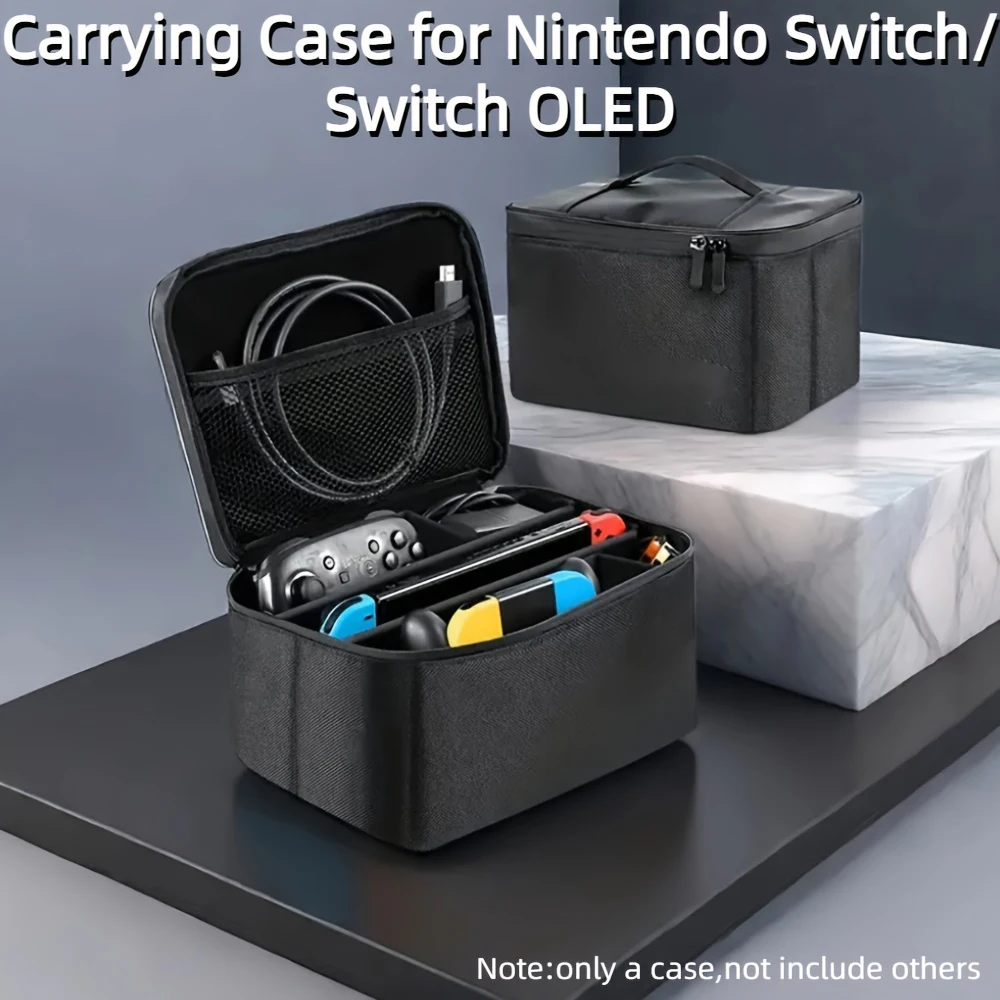 Suitable for  Switch OLED /Lite Travel storage bag, Host accessory protection box, portable switch case, detachable compartment