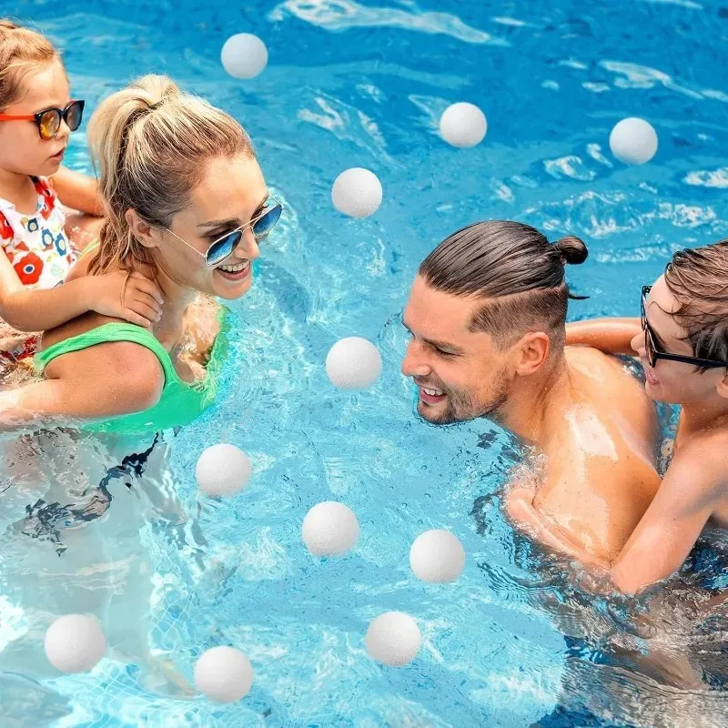 20/1PCS Pool Filter Balls Reusable Fiber Filter Floating Cleaner Ball For Swimming Pool Aquarium Tank Outdoor Tubs Accessories