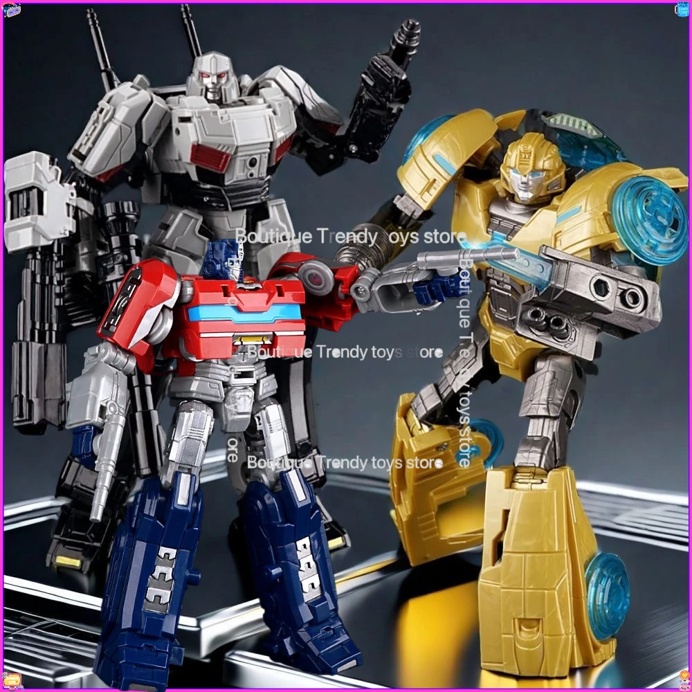 【Nieuwe collectie】Jinke Model SS114 Metal Transformation Robot - Megatank Vervorming Action Figure Collectible Gift voor kinderen volwassenen
