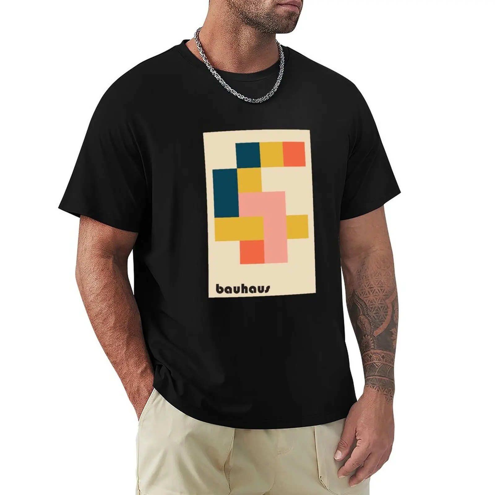 

Bauhaus #5 T-Shirt designer shirts plus size clothes basketball graphic tees hippie clothes t shirt men 100℅ cotton