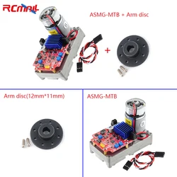 ASMG-MTB 500kg.cm Magnetic Encoding Servo 360 Degree High Torque Digital Servo Arm Disc Large Robotic Manipulator for Robot Car