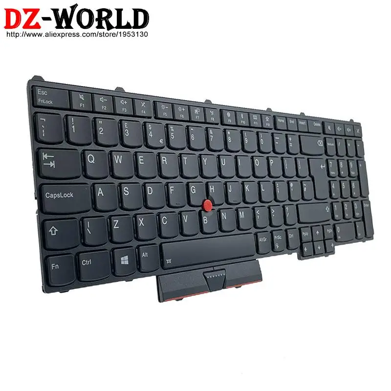 Backlit Keyboard for Lenovo Thinkpad P51 P71 P50 P70 Laptop UK SP PT BR US NO CFR KZ IT SK IS CZ LT ARA HB IL Spanish Portuguese