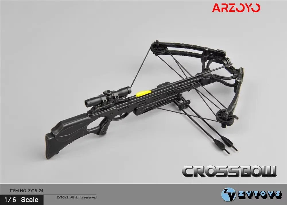 ZYTOYS ZY15-24 1/6 スケール 18 センチメートル複合クロスボウモデル