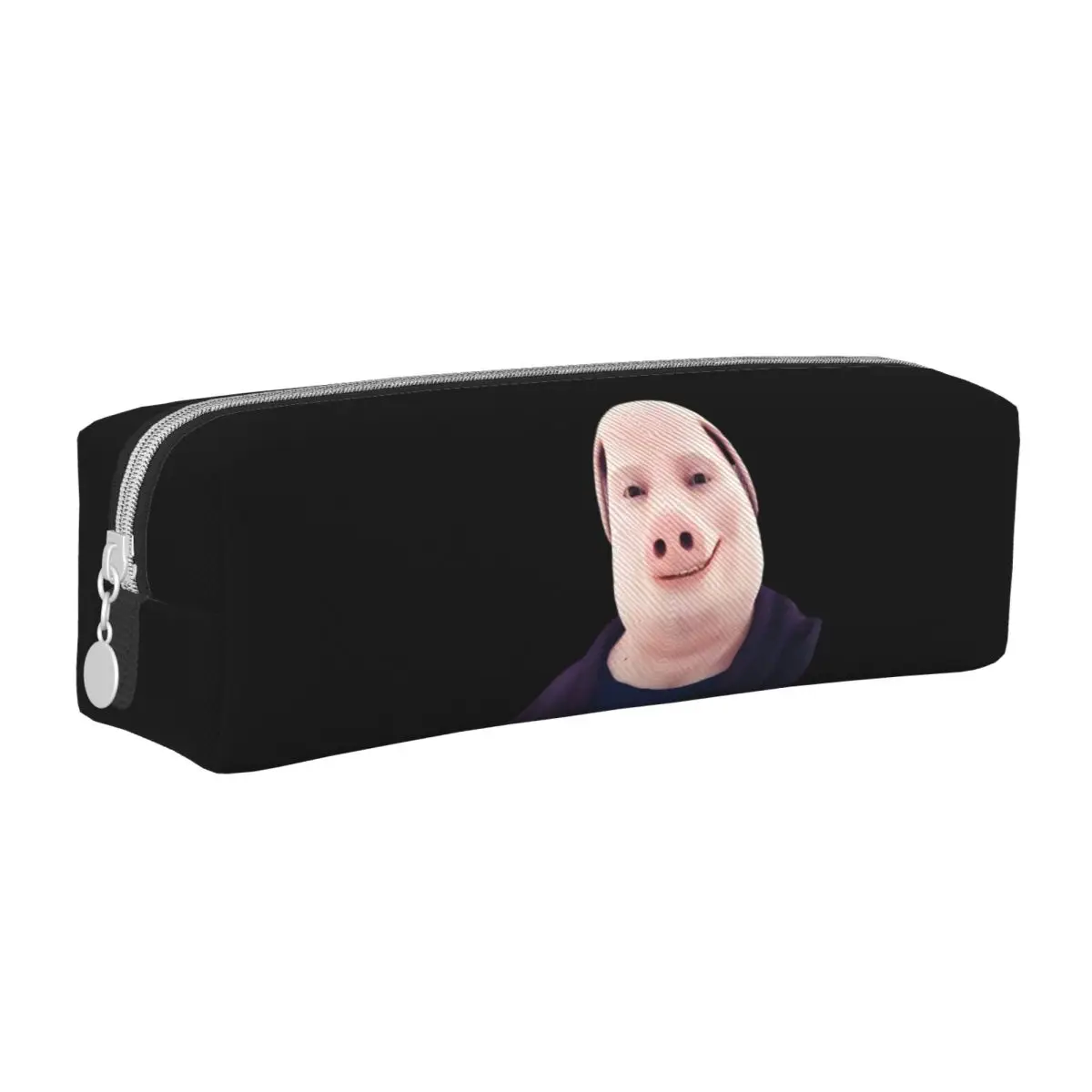 John Pork Smiling Federmäppchen, großes Fassungsvermögen, Stifttaschen, Stiftbox für Jungen, Mädchen, Studenten, Schreibwaren, Federmäppchen, Kosmetiktasche