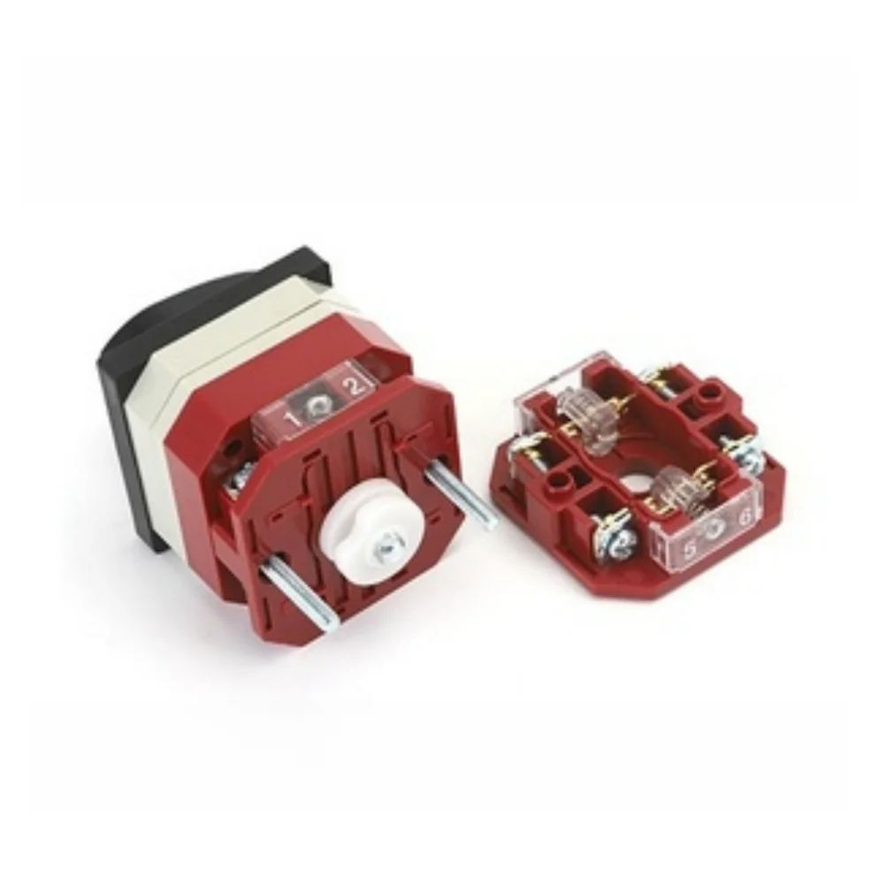LW12-16 Cam Operated Changeover Switch with Sealed Enclosure for AC380V and DC220V Applications 500V Insulation Voltage Rating