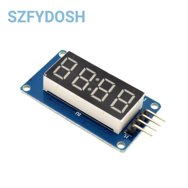 TM1637 LED Display Module For Arduino 7 Segment 4 Bits 0.36Inch Clock RED Anode Digital Tube Four Serial Driver Board Pack