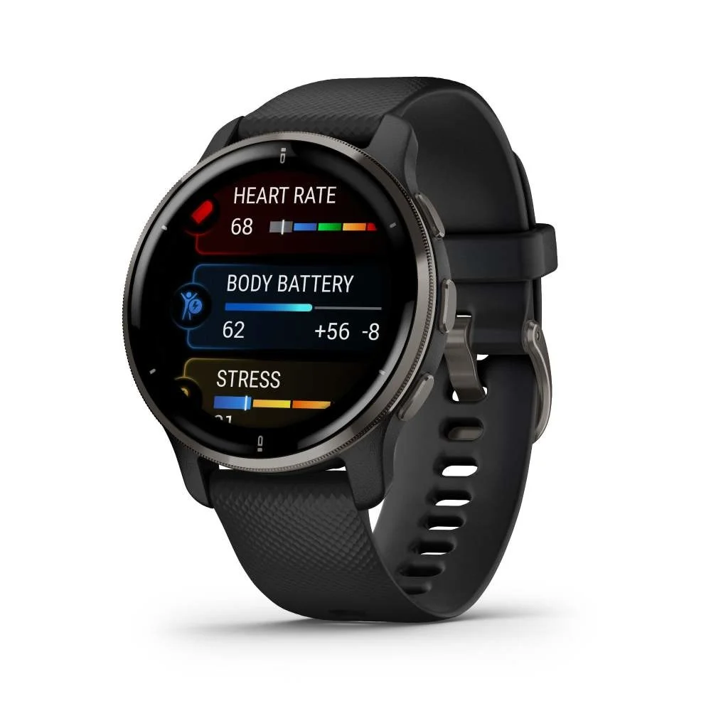 Original Garmin Venu 2 Plus Smart Sports Watch Fitness Heart Rate Blood Oxygen Running With AMOLED Touch Screen, Hands-free Call