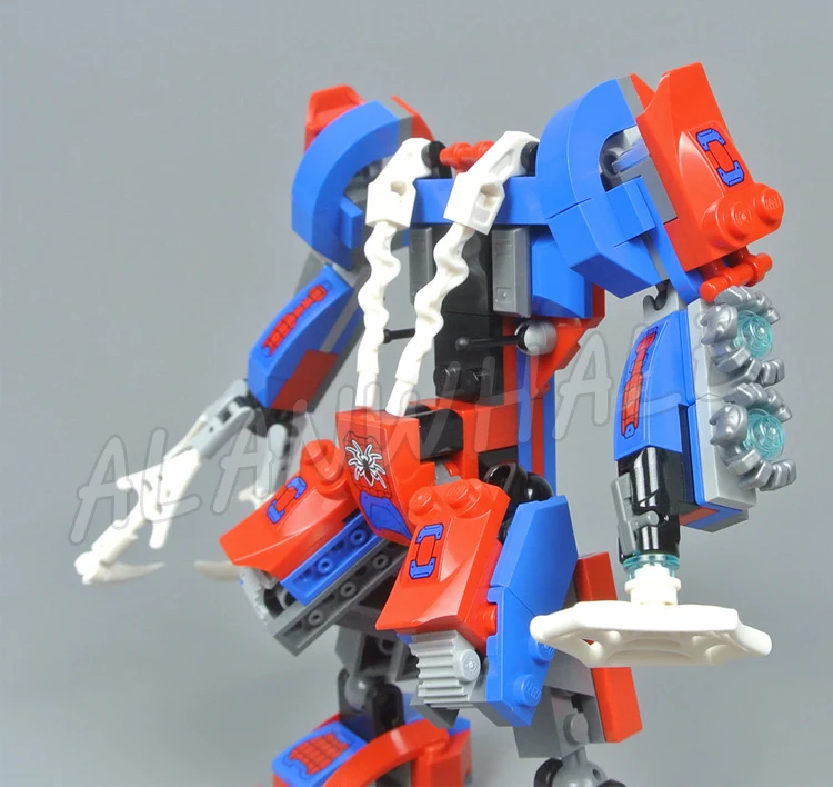 625pcs Super Fighter Revenger Spider Mech Battle Posable Joints Robots 11188 Building Blocks Toy Compatible With Model