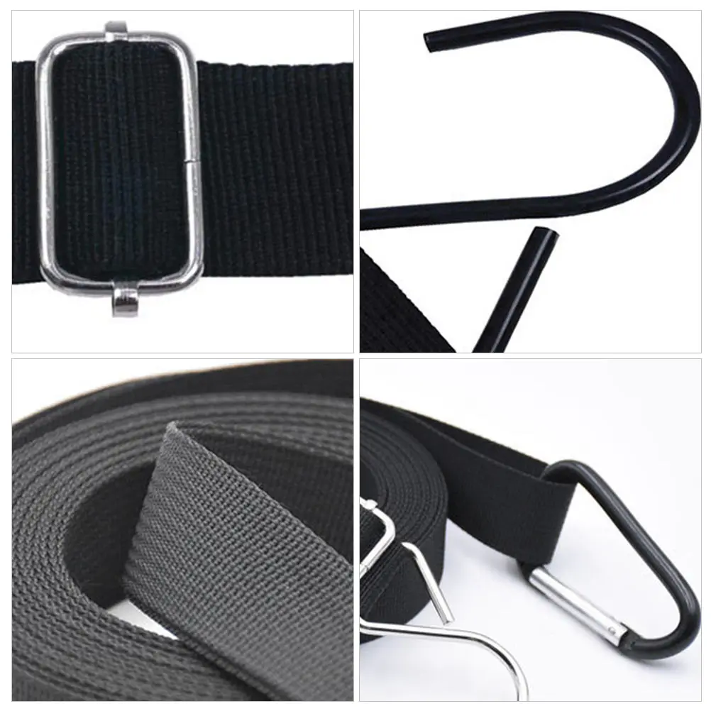 

Car Cover Fixing Belt Elastic Rope Mountaineering Buckles Windproof Straps Protector Stable Durable Preferred Material Compact