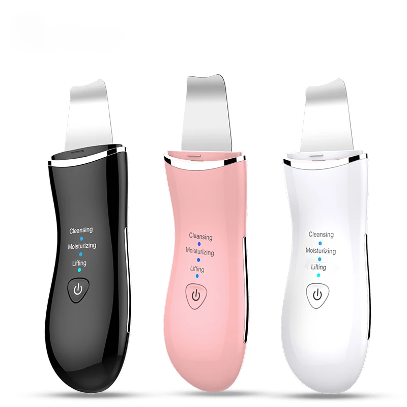 Trending Product Beauty skin scrubber, Portable Ultrasonic skin scrubber, Peeling Beauty Machine Sonic Ultrasonic scrubber