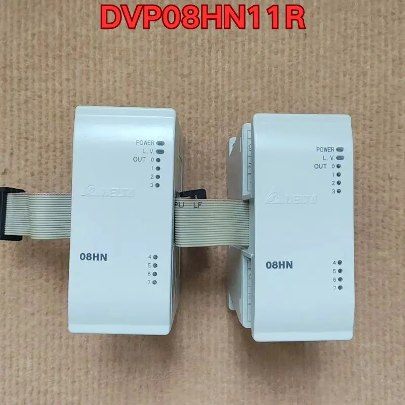 

Second-hand PLC module DVP08HN11R function test is normal