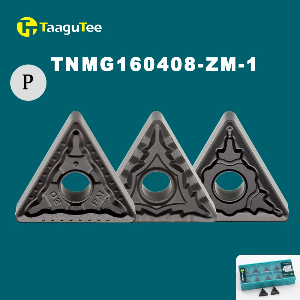 TNMG160408 CQ PM ZM-1  TT4125 Carbide Inserts External Turning Tools for Machining Steel Metal Turning Tools Machine Blade