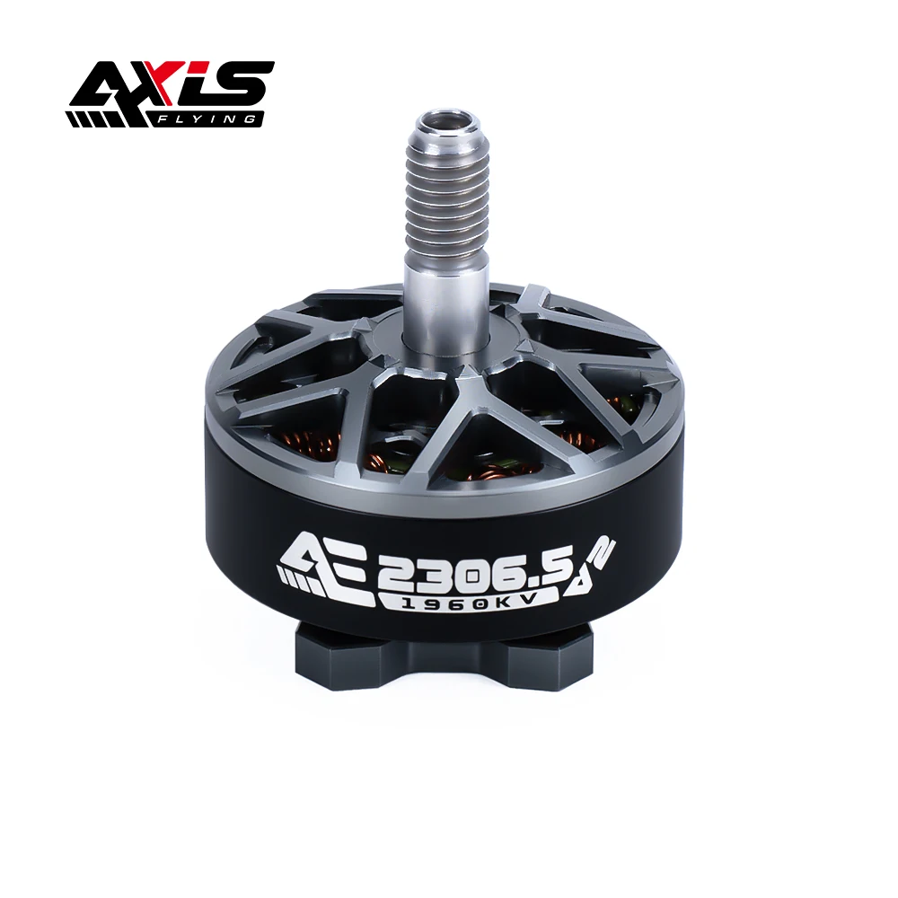 

AXISFLYING AE2306.5 V2 2400KV 4S 1800KV 1960KV 6S Brushless Motor 5mm Suitable for 5inch Flower Fly Traversing Drones