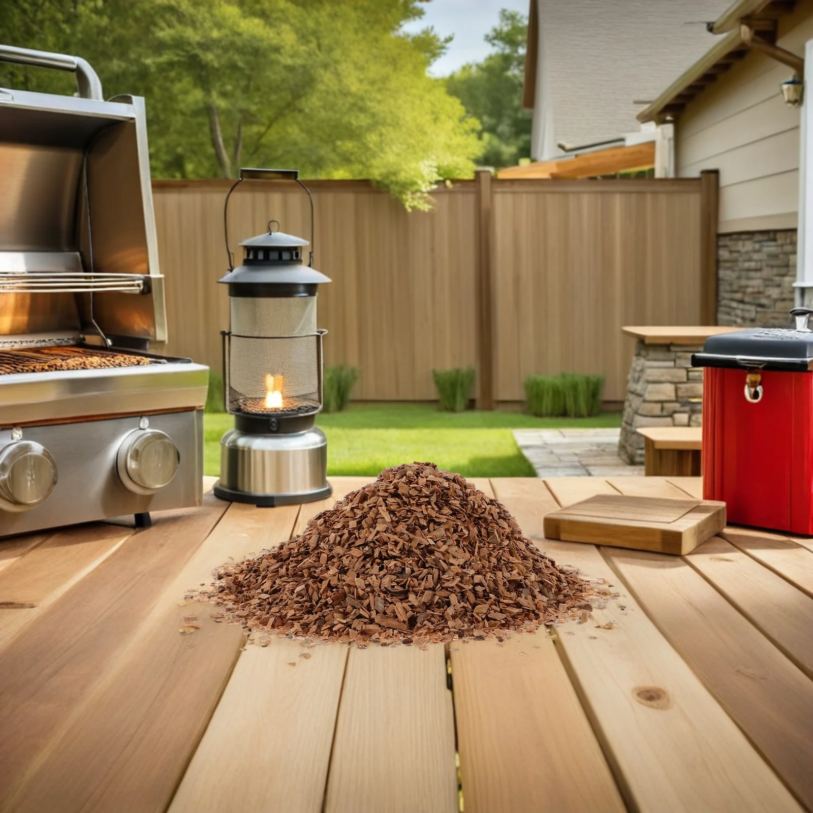 

1 Bag Cherry Wood Pellets For Smoking Bbq Grill Essential Flavor Chips Quick Ignition Grilling Accessories Lock In