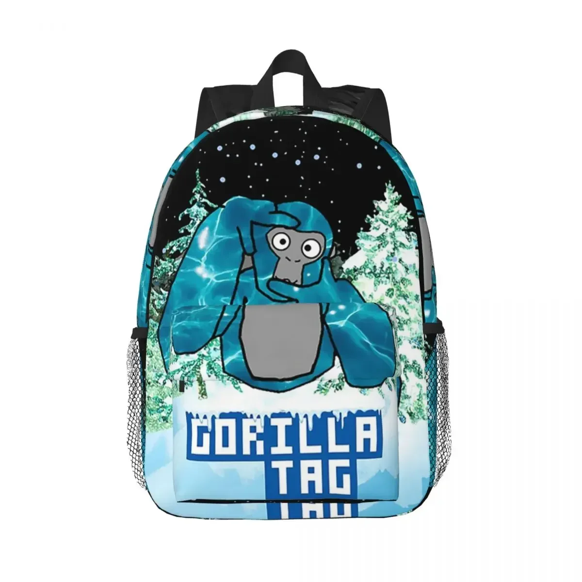 

Рюкзак Gorilla Tag Gorilla Tag Pfp Maker, рюкзак большой емкости для мальчиков и девочек, сумка для книг, сумки на плечо для мужчин, женщин, детей, школьная сумка