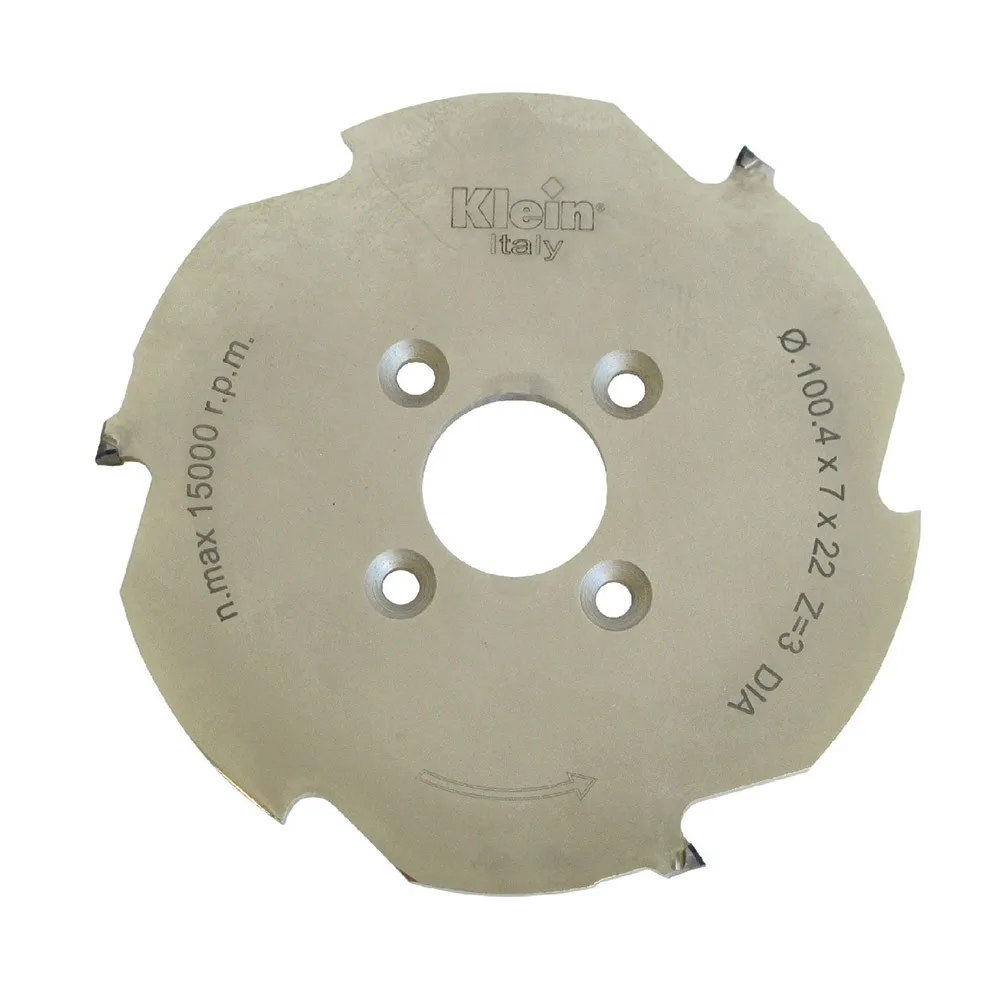 Circular Saw Blade For Pkd Lamello Joints Clamex P D=100.4 D=22 B=7 Z Teeth=3 Transc. Holes=4/4/36 For Metal Applications-oem