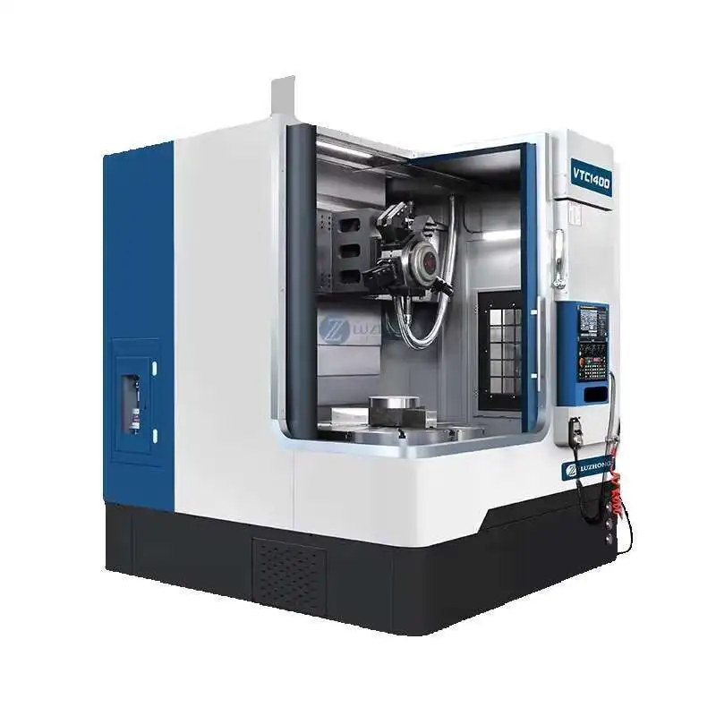 Tornio verticale CNC per tornitura multifunzione Vtc700 per la realizzazione di cerchi per auto
