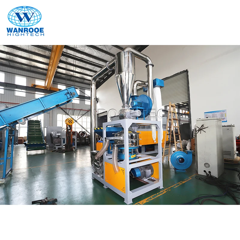 15-120mesh HDPE Pulverizer Powder Pulverizer Plastic Powder Grinder Machine