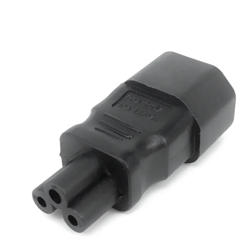 2PC Universal Power Adapter IEC 320 C14 to C5 Adapter Converter C5 to C14 AC Power Plug Socket 3 Pin IEC320 C14 Connector NEWEST