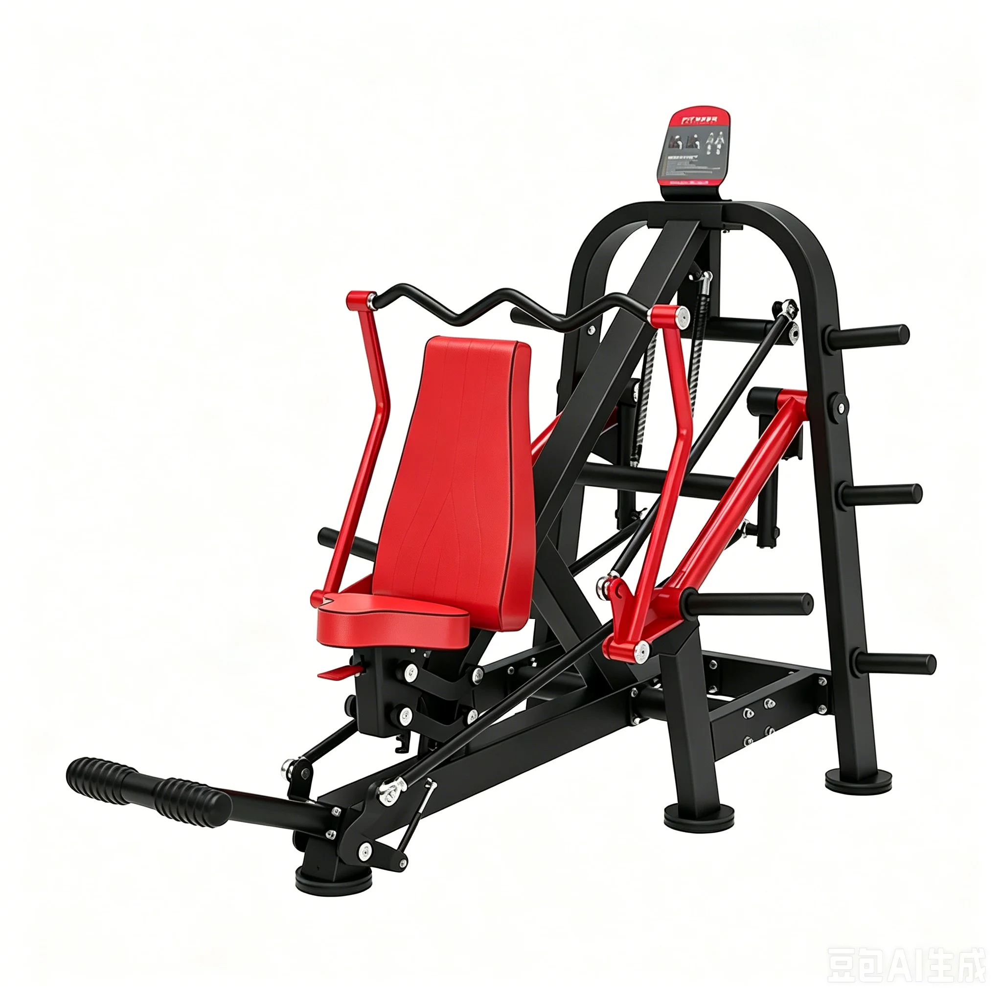 Steel French Press Commercial Gym Equipment with Adjustable Strength Training Triceps Extender for Bodybuilding-Durable & Safe