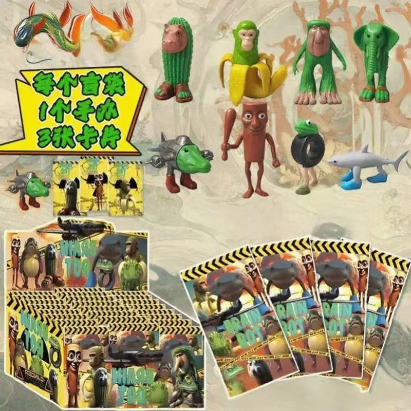 

2025 * слепая коробка Brainrot Tung Sahur Фигурка Игрушка Tralalero Tralala Фигурки Bombardino Crocodilo Shimpanzini Bananini Модель Декор