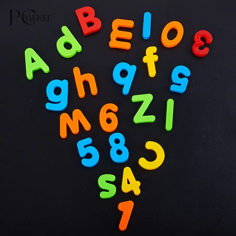 

Cute Fridge Magnets Stickers For Kids Children Letter Number Symbol Early Education Learning Spelling Counting Educational Toys