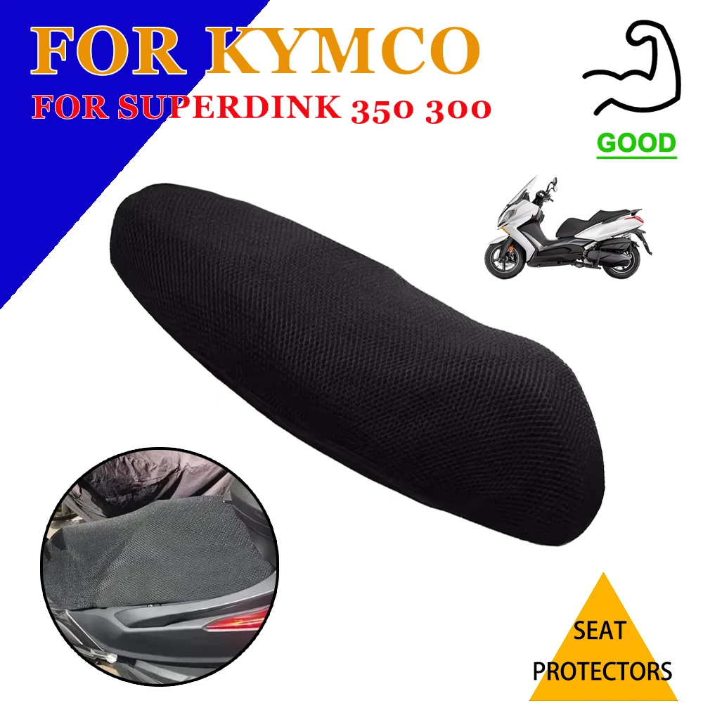 

For Kymco Superdink 350 Tsc Super Dink 300 Motorcycle Accessories Seat Protection Cover Breathable Mesh Seat Cushion Cover