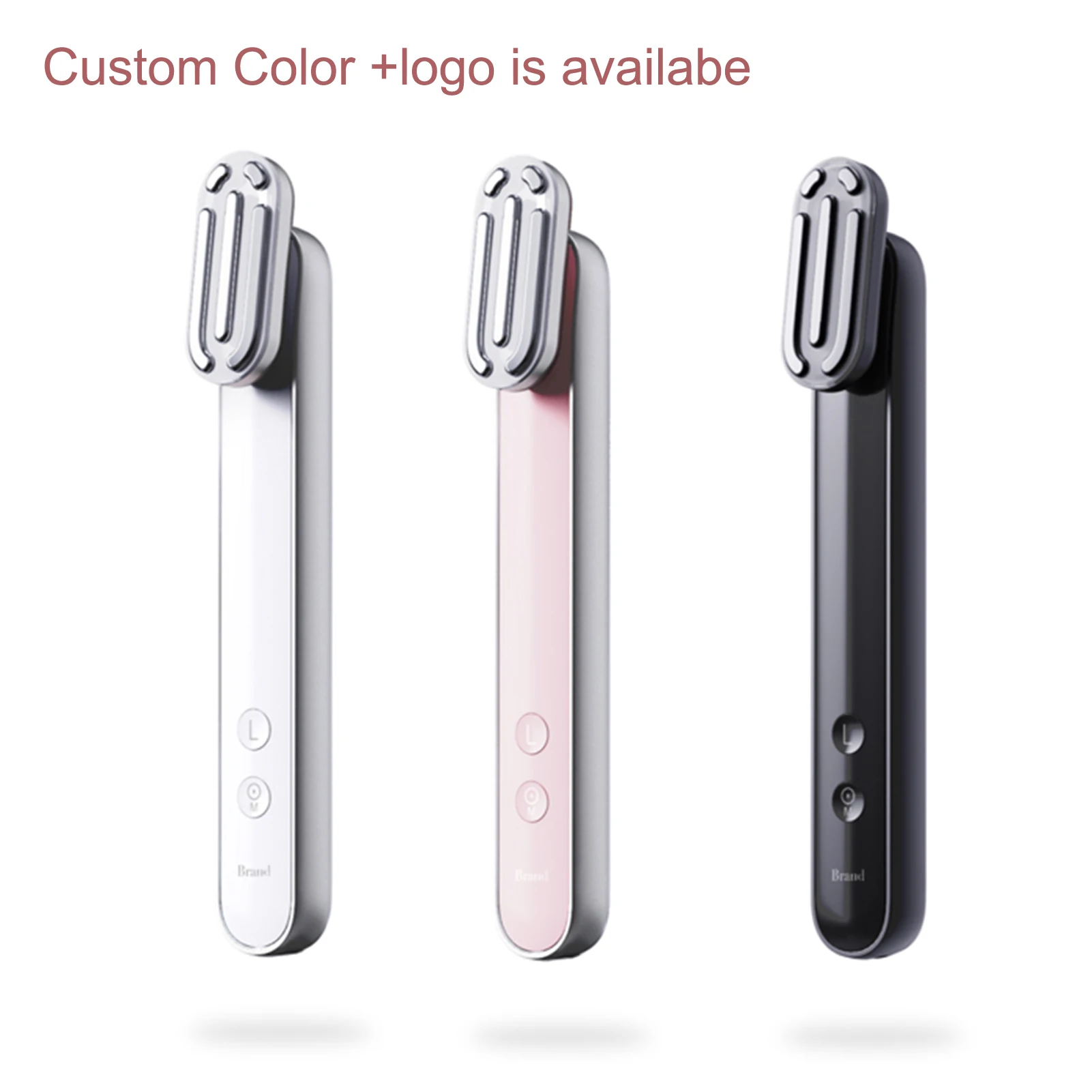 뷰티 디바이스 페이셜 마사지기 충전식 진동 얼굴 및 목 리프팅 2025 페이셜 뷰티 디바이스 페이셜 마사지기