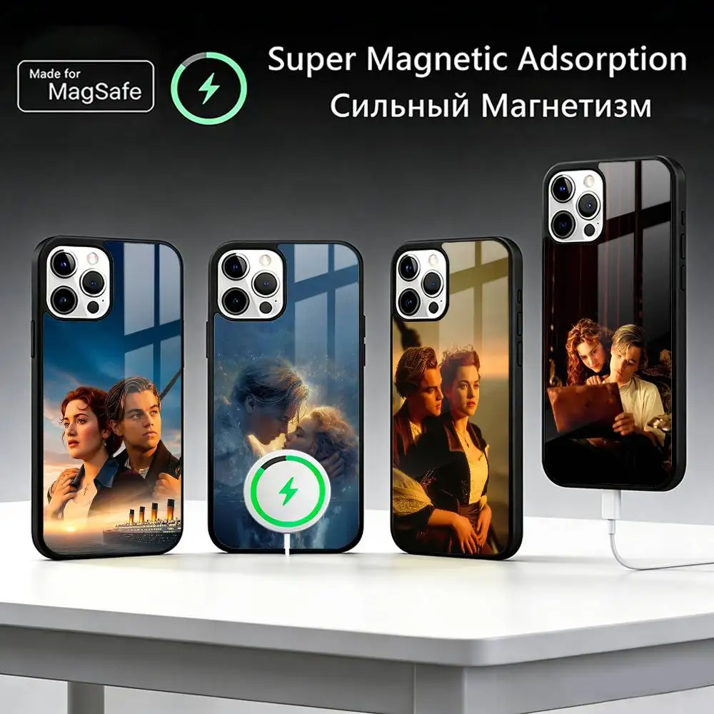 

T-Titanic Film Jack Rose Phone Case For iPhone17,16,15,14,13,12,11 Plus,Pro Max For Magsafe Wireless Charging