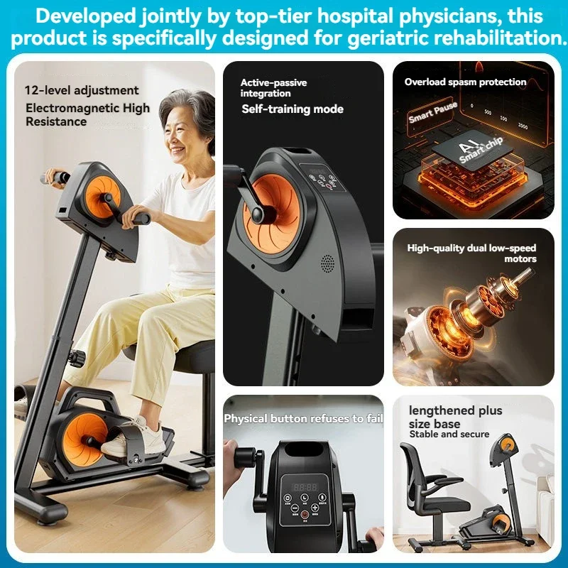 New Stepper Suit for Rehabilitation Department Upper and Lower Limb Bicycle Stroke Hemiplegia Elderly Training Equipment
