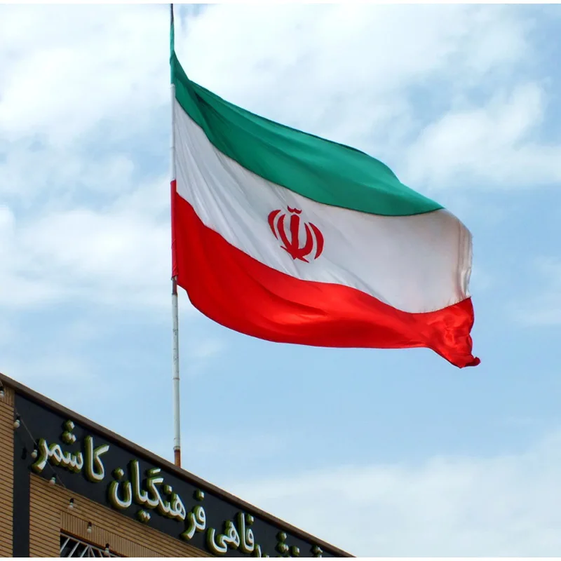 Iran Löwenflagge Iran Flagge Außenhandelsflagge 90 * 60cm 90 * 150cm Polyester-Flagge Historisches Löwen-Kronen-Banner Außendekoration