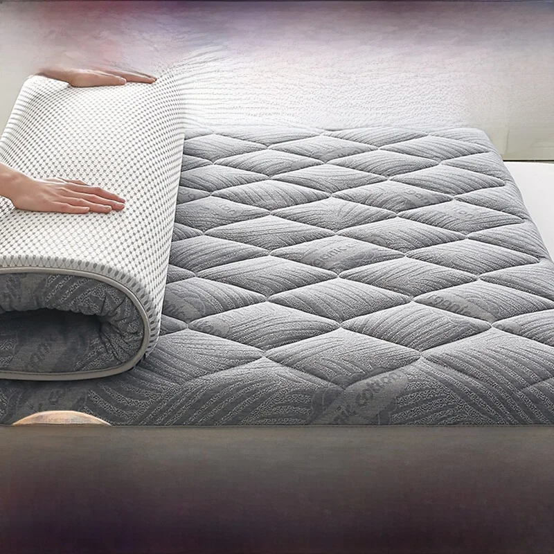 Colchón de Látex Engrosado, Colchoneta Suave Tatami para Alquiler, Uso Doméstico, Dormitorio Estudiantil, Colchoneta Individu...