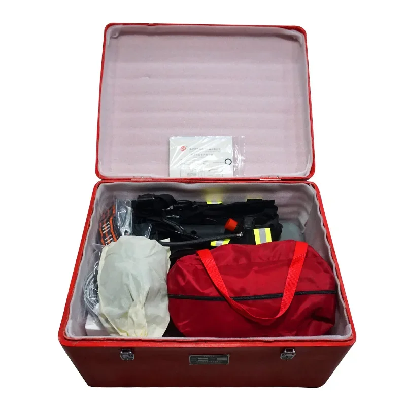 CCS Marine fire fighting fireman equipment outfit with box