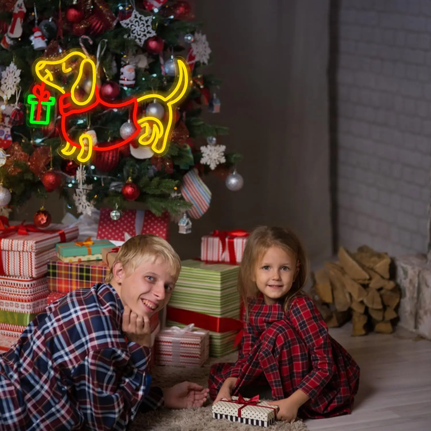 Dachshund Neon Light Sign USB Dimmable LED Neon Sign Wall Decoration for Bedroom Gameroom Livingroom Birthday Party Gifts