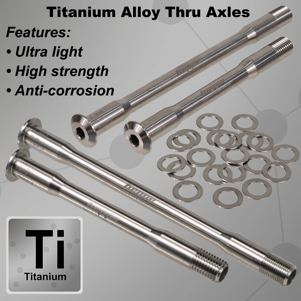 HEPPE Ultra Licht Titanium All - Quick Release Skewer recensie en prijs