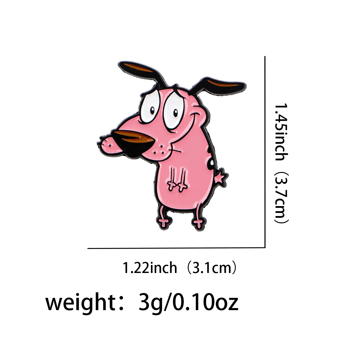 만화 동물 에나멜 핀 배낭에 재미 있은 배지 옷깃 핀 재킷을위한 귀여운 브로치 코스프레 액세서리 어린이 선물 완구