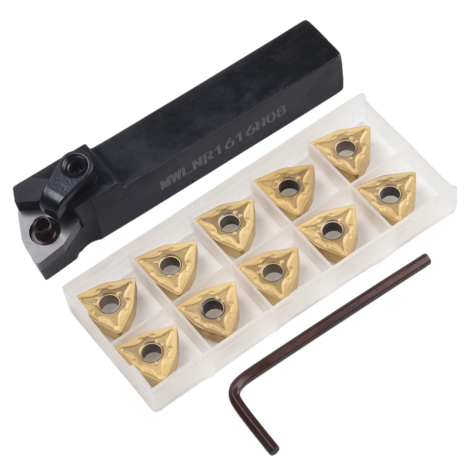 

Для токарных станков Держатель токарных инструментов MWLNR1616H08 Режущие задачи Стабильная обработка Универсальный набор инструментов Управление подъемом Обработка