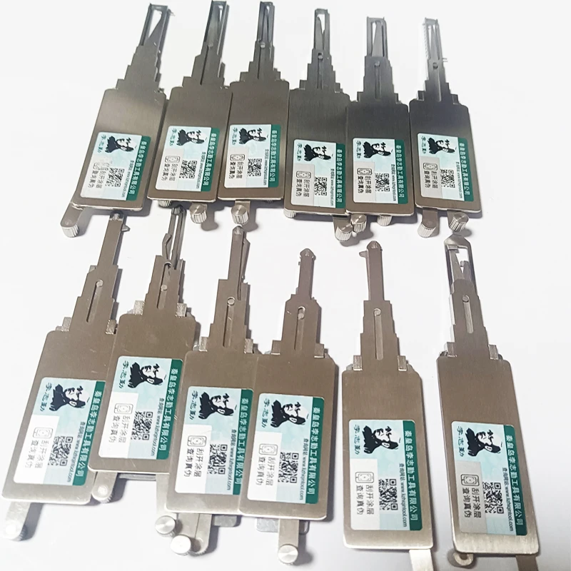 

New Arrival LISHI Lockpicks 112 Pcs 2 In 1 TOY38 447 HON66 CY24 Auto Key Decoder Set Locksmith Equipment