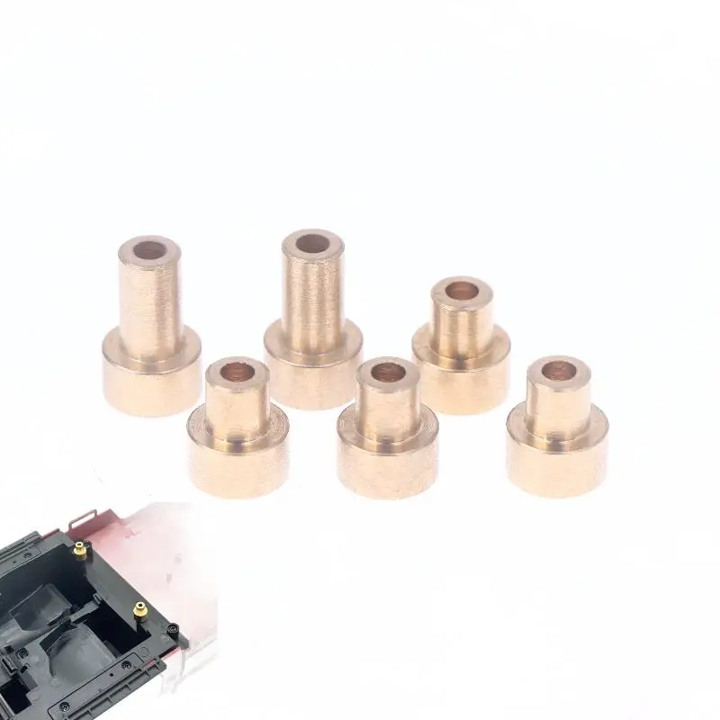 1 Juego de carcasa de coche de latón, levanta la columna para MN82 LC79, rueda grande modificada, piezas de mejora especiales, modelo MN 1/12, coche RC de escalada