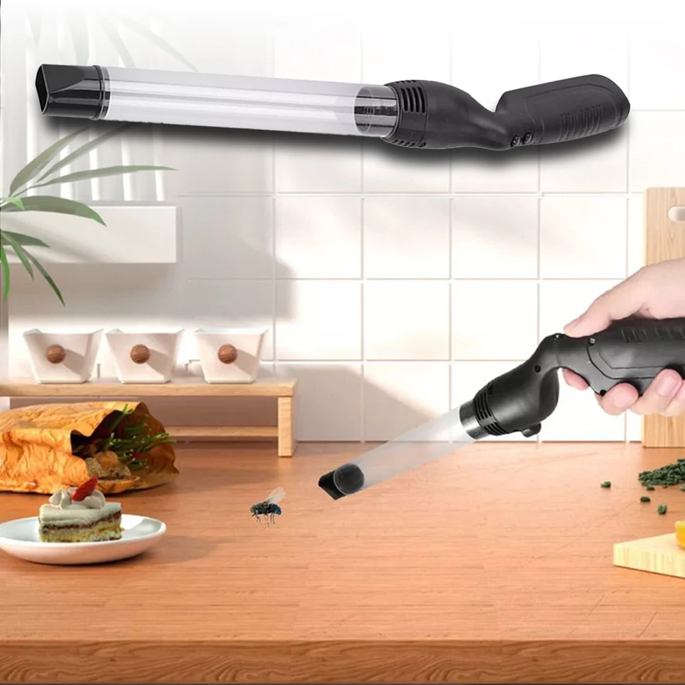 Portable Insect Catcher -0.4Kpa Pest Suction Trap Tube Handheld Bugs Fly Vacuum Cleaner Bug Catcher Grabber for Stink Bug Beetle